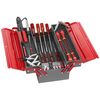 Tool set in case with 3 compartments type no. 2132.EL